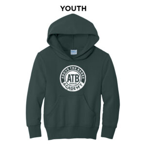 ATB Dance Youth Hooded Sweatshirt – Dark Green