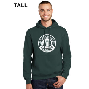 ATB Dance TALL Classic Pullover Hooded Sweatshirt -Dark Green