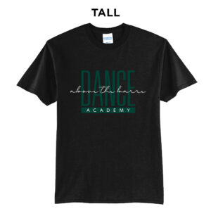 ATB Dance Tall Core Blend short Sleeve T Shirt – Black