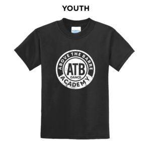 ATB Dance Youth Short Sleeve Tee-Black