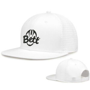 Bett Football The Game Perforated GameChanger Snapback Cap-White