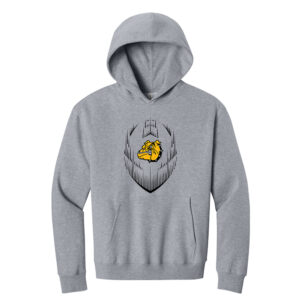 Bett Football BELLA CANVAS Unisex 10 Ounce Heavyweight Pullover Hoodie – Athletic Heather