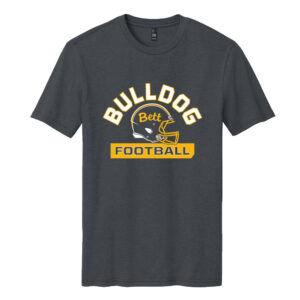 Bett Football Unisex Premium Short Sleeve Tee-Charcoal