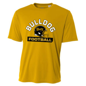 Bett Football Adult Cooling Performance Tshirt – Gold