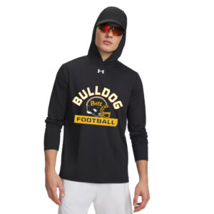 Bett Football Under Armour Mens Team Vanish Performance Hoodie-Black