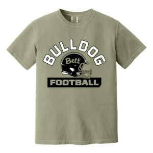 Bett Football Comfort Colors Pigment Dyed Short Sleeve Shirt – Sandstone