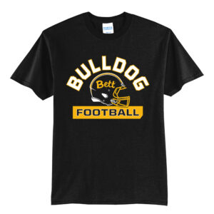 Bett Football Unisex Short Sleeve Tee- JetBlack