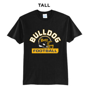 Bett Football Tall Core Blend short Sleeve T Shirts – JetBlack