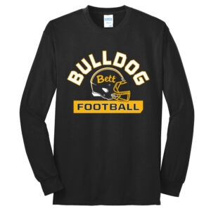 Bett Football Unisex Long Sleeve Core Blend T Shirt – JetBlack