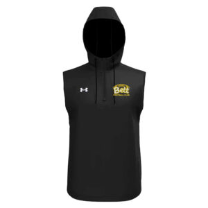 Bett Football Under Armour UA MOTIVATE PIN sleeveless hoodie Black