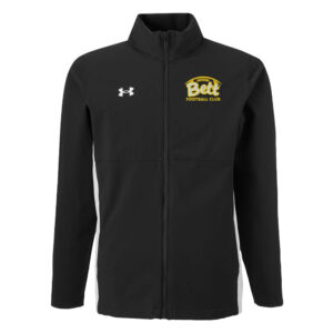 Bett Football Under Armour UA Rival Stretch Woven Men’s Full Zip – Black