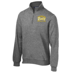 Bett Football Sport Tek 1/4 Zip Sweatshirt – VintageHeather
