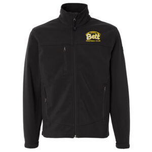 Bett Football Dri Duck Adult Motion Soft Shell Jacket – Black