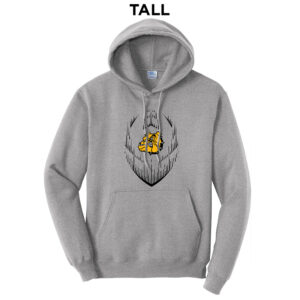 Bett Football TALL Classic Pullover Hooded Sweatshirt – AthleticHeatherGrey