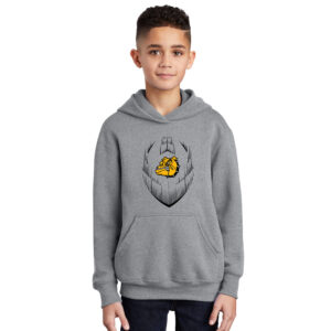 Bett Football Youth Hooded Sweatshirt – Athletic Heather