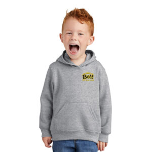 Bett Football Toddler Pullover Hooded Sweatshirt – AthleticHeather