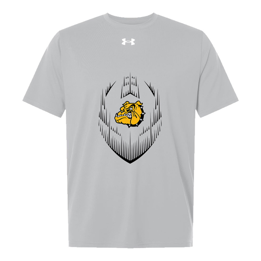 Bett Football Under Armour TEAM VANISH short sleeve soft touch UA Tech™ Tee - 012ModGray