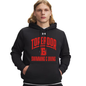 Boone Swim Dive Under Armour Men’s Team Icon Fleece Hoodie-Black