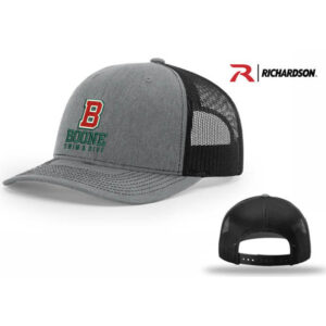 Boone Swim Dive Richardson Pro Crown Mesh Back Adjustable back cap Split-Heather Grey/Black