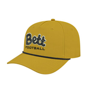 04. Bettendorf HS Football Performance Rope Cap-Vintage Gold