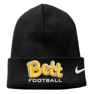 09. Bettendorf HS Football Nike Team Cuffed Beanie-Black