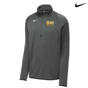 61. Bettendorf HS Football Nike Therma-FIT 1/4 Zip Fleece-Team Anthracite