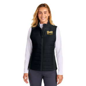 66. Bettendorf HS Football Women’s Teknical Hybrid Vest-Black