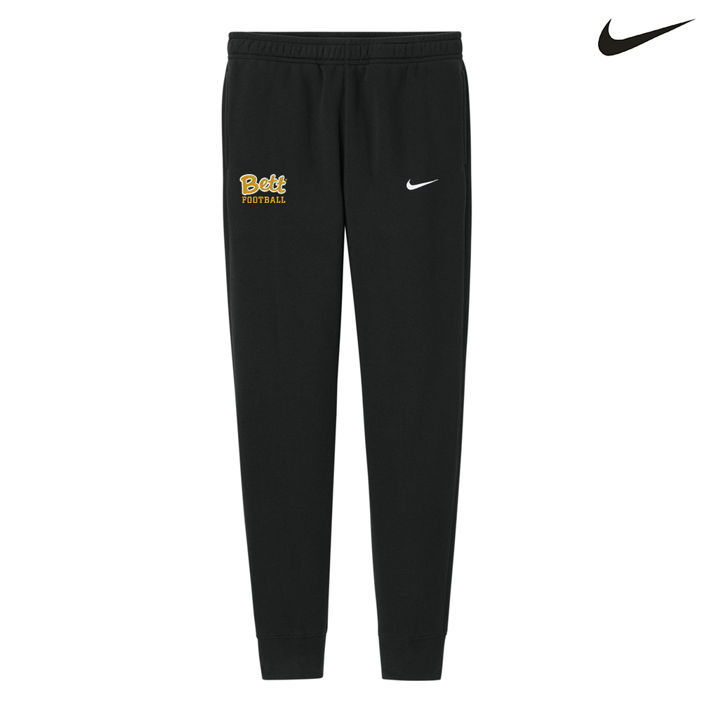 69. Bettendorf HS Football Nike Club Fleece Jogger-Black