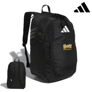 72. Bettendorf HS Football Adidas Stadium 4 Backpack-Black