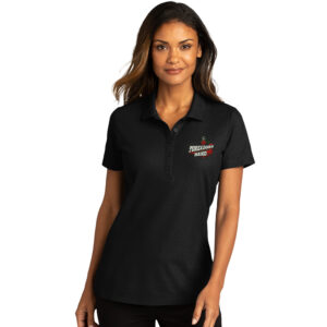 Boone Band Port Authority Ladies SuperPro React Polo – DeepBlack (m-4x)