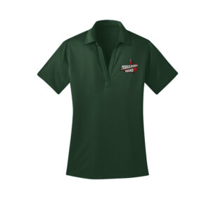 Boone Band Port Authority Ladies Silk Touch Performance Polo – DarkGreen