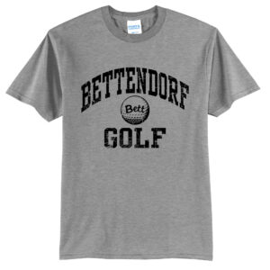 Bett Golf Unisex Short Sleeve Tee-Athletic Heather