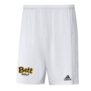 Bett Golf Adidas SQUADRA 21 3-stripe soccer shorts – WHITE/white