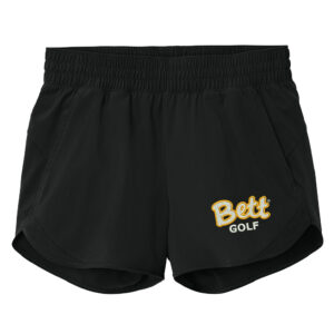 Bett Golf Sport-Tek Women’s Repeat Swift Short-Black