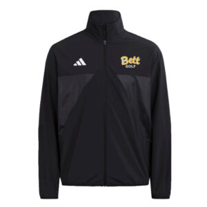 Bett Golf Adidas House of TIRO Woven full zip top- black