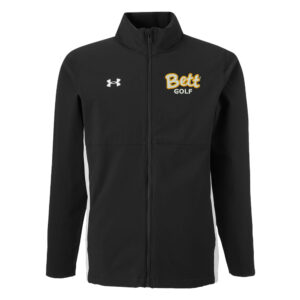 Bett Golf Under Armour UA Rival Stretch Woven Men’s Full Zip-Black