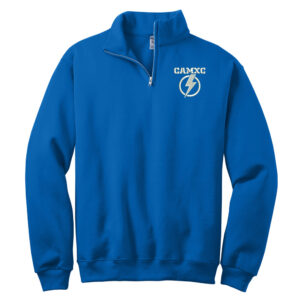 Camanche CC JERZEES Nublend Unisex Cadet Collar Sweatshirt – royal