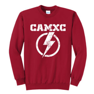 Camanche CC Unisex Core Fleece Crewneck Sweatshirt – RED