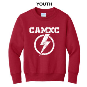 Camanche CC Youth Crewneck Sweatshirt – RED