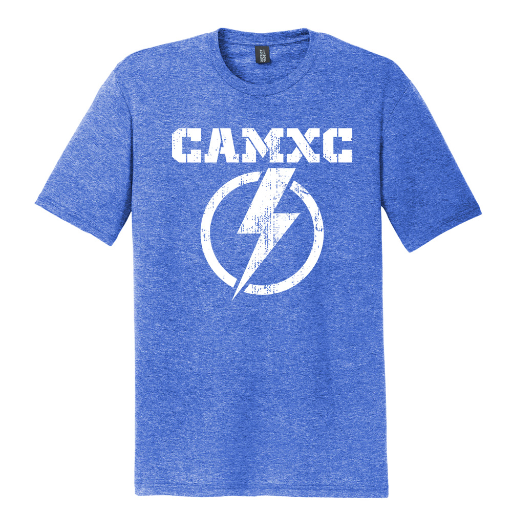 Camanche CC Rah Rah Unisex clothing District Perfect Tri blend Crew Tee - ROYALFrost