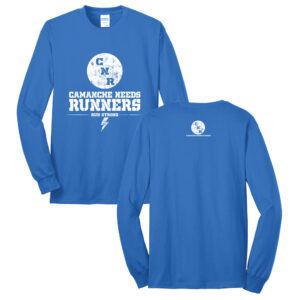 Camanche CC Unisex Long Sleeve Core Blend T Shirt – royal