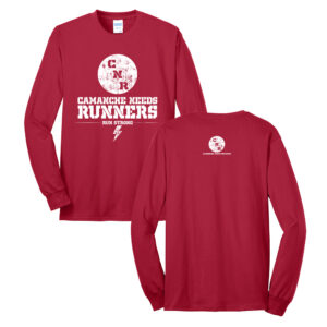 Camanche CCUnisex Long Sleeve Core Blend T Shirt – RED