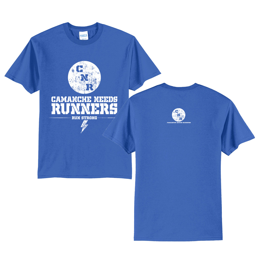 Camanche CC Unisex Short Sleeve T Shirt - royal