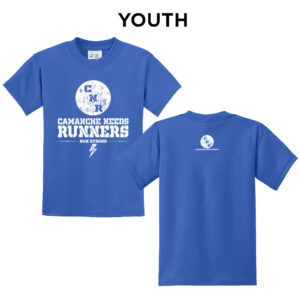 Camanche CC Youth Short Sleeve  T Shirt – royal