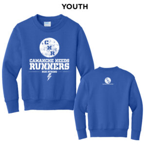 Camanche CC Youth Crewneck Sweatshirt – royal