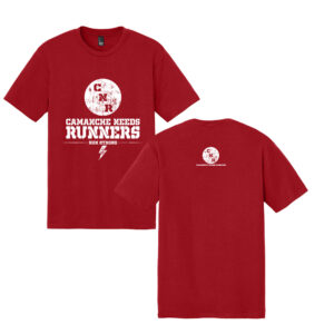 Camanche CC Rah Rah Unisex clothing District Perfect Tri blend Crew Tee – RED
