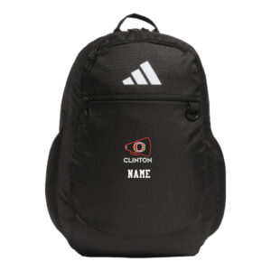 Clinton Cheer Fall Team Adidas Striker 3 Team Backpack- Black