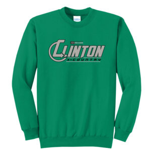 Clinton CC Unisex Fleece Crewneck Sweatshirt-Kelly