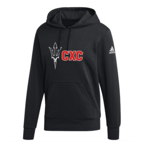 Clinton CC Adidas Fleece Hooded Sweatshirt Unisex-Black