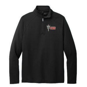 Clinton CC Port Authority C-FREE Cypress 1/4-Zip pullover Men-Black